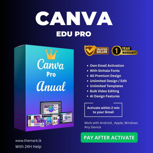 Canva Edu Pro for 2 Year